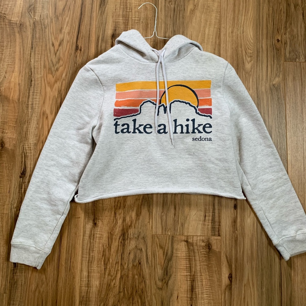 Cropped hoodie